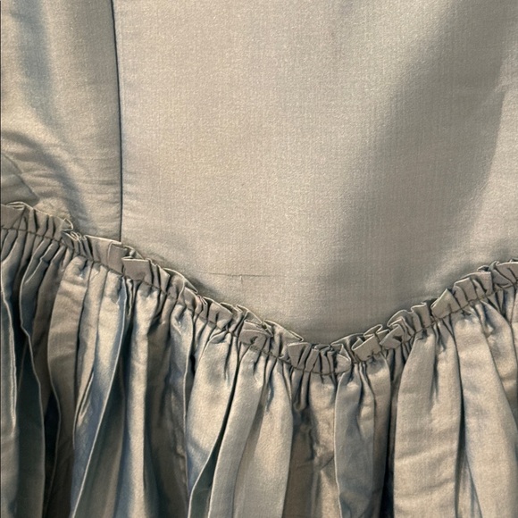 Louise New York Marie Dress Sage Green NWT Medium $489 **see notes - Picture 12 of 15